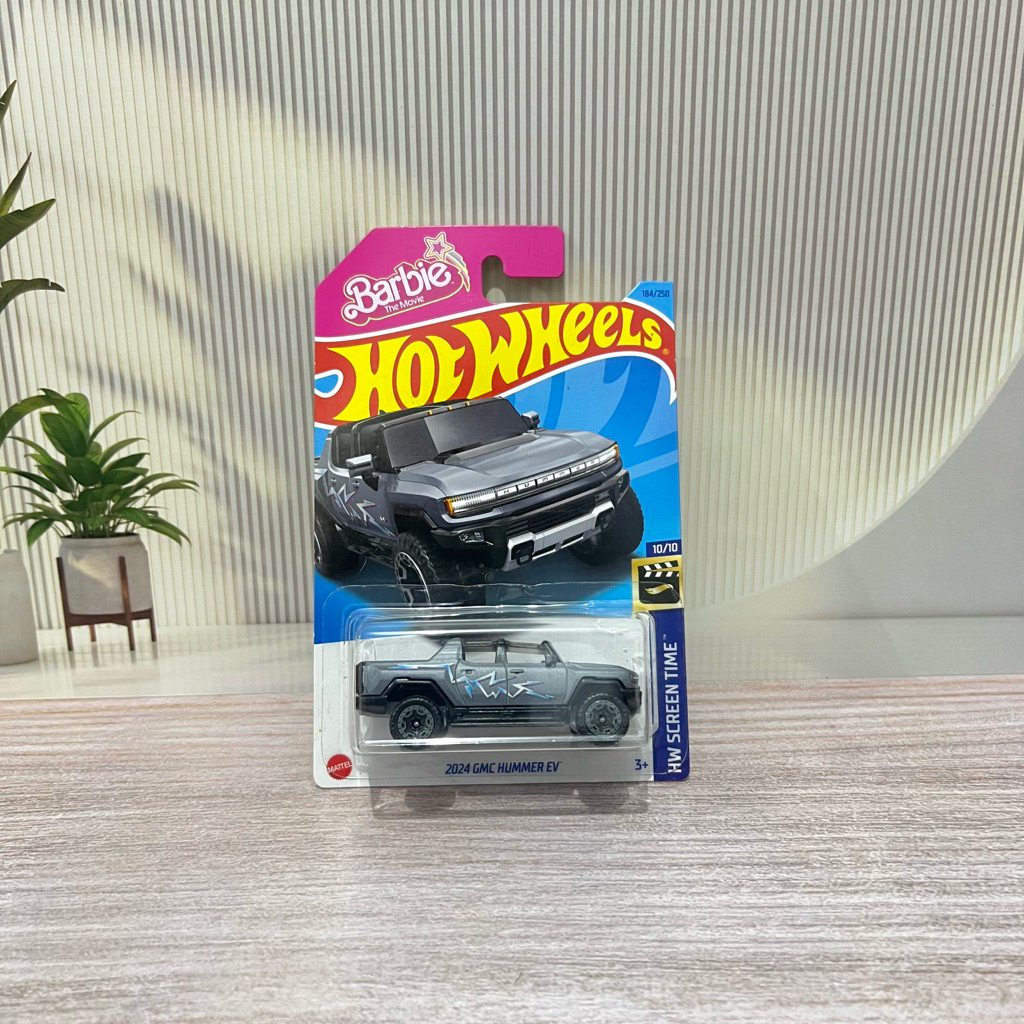 Hotwheels x Barbie card reguler Hummer EV Grey