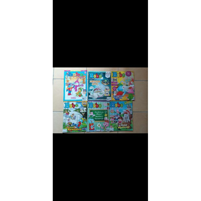 Majalah bobo edisi random