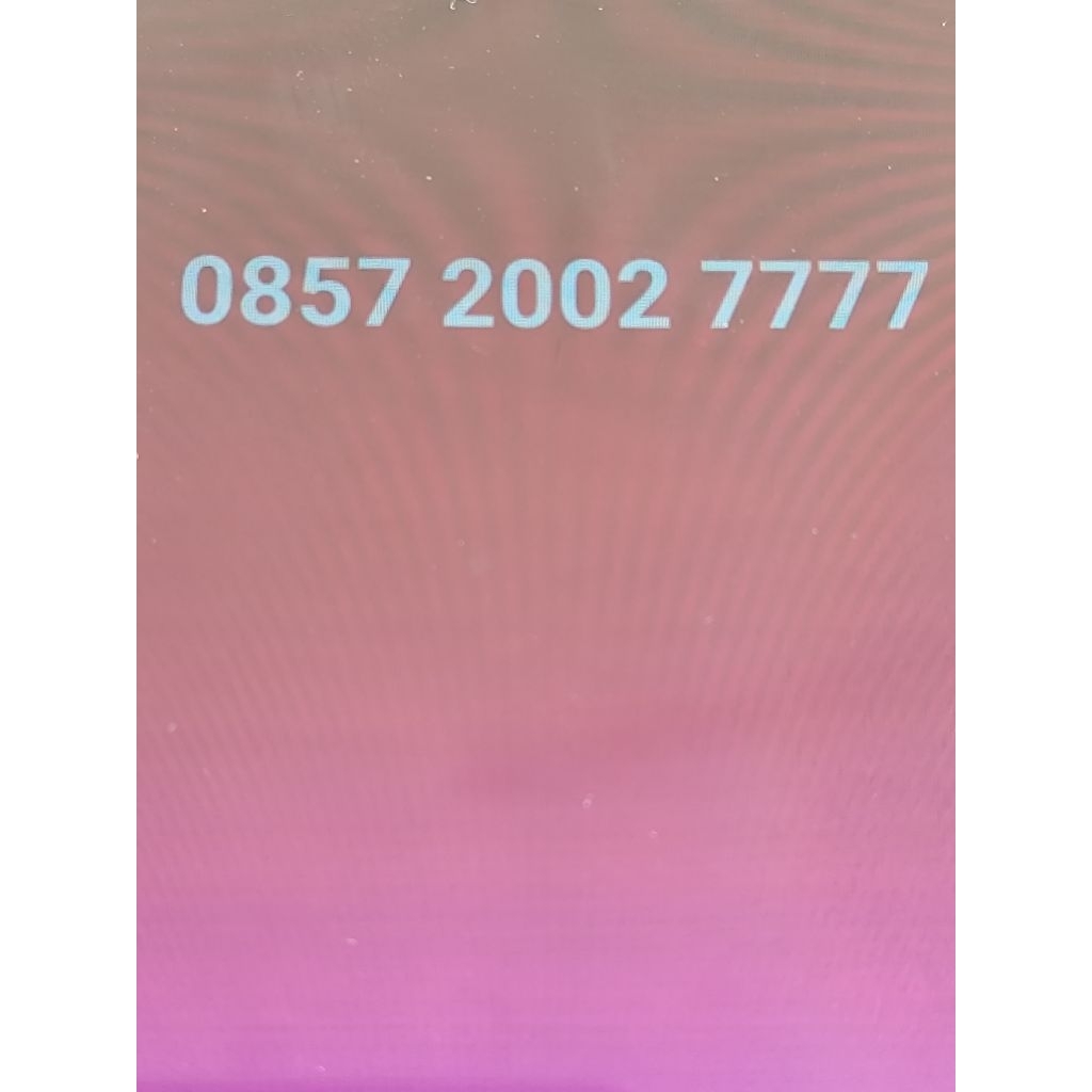 Perdana Cantik Indosat IM3 Kwartet Tujuh 7777