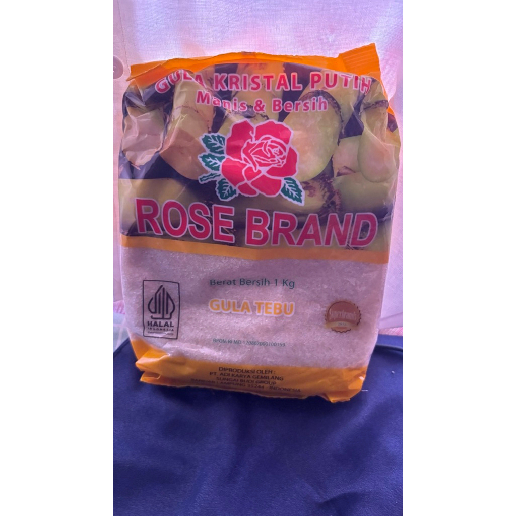 

Gula Pasir Kristal Putih Rose Brand 1 kg