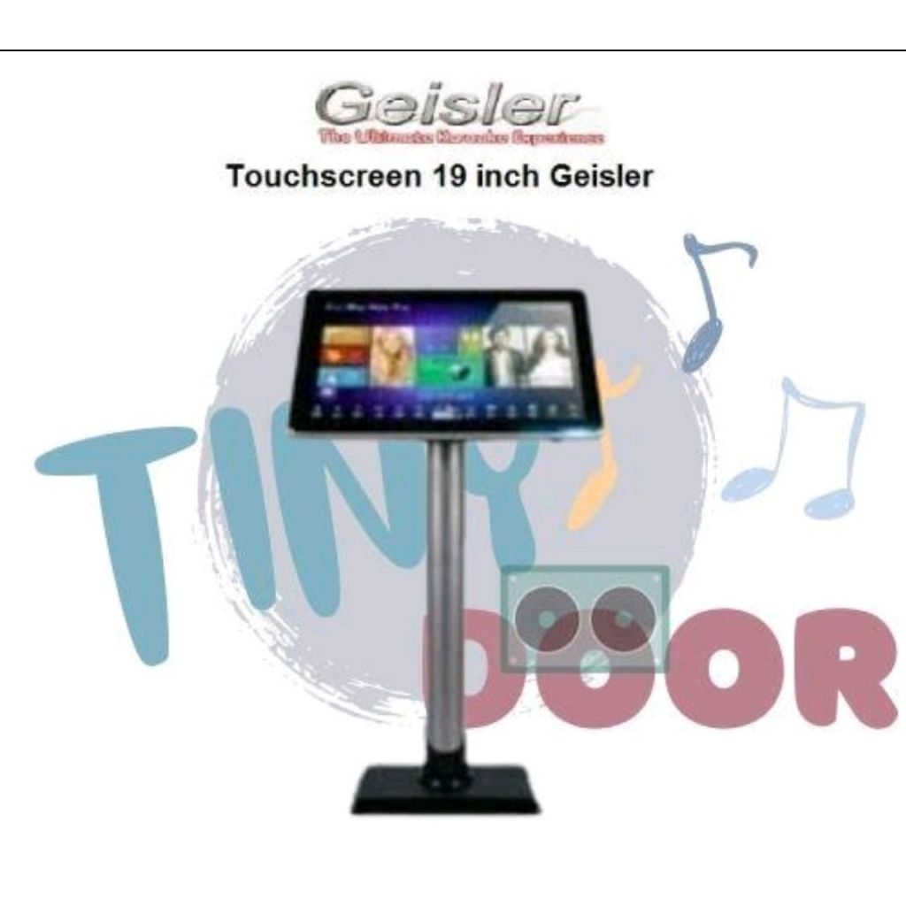 Layar Monitor Karaoke Touchscreen 19 inch