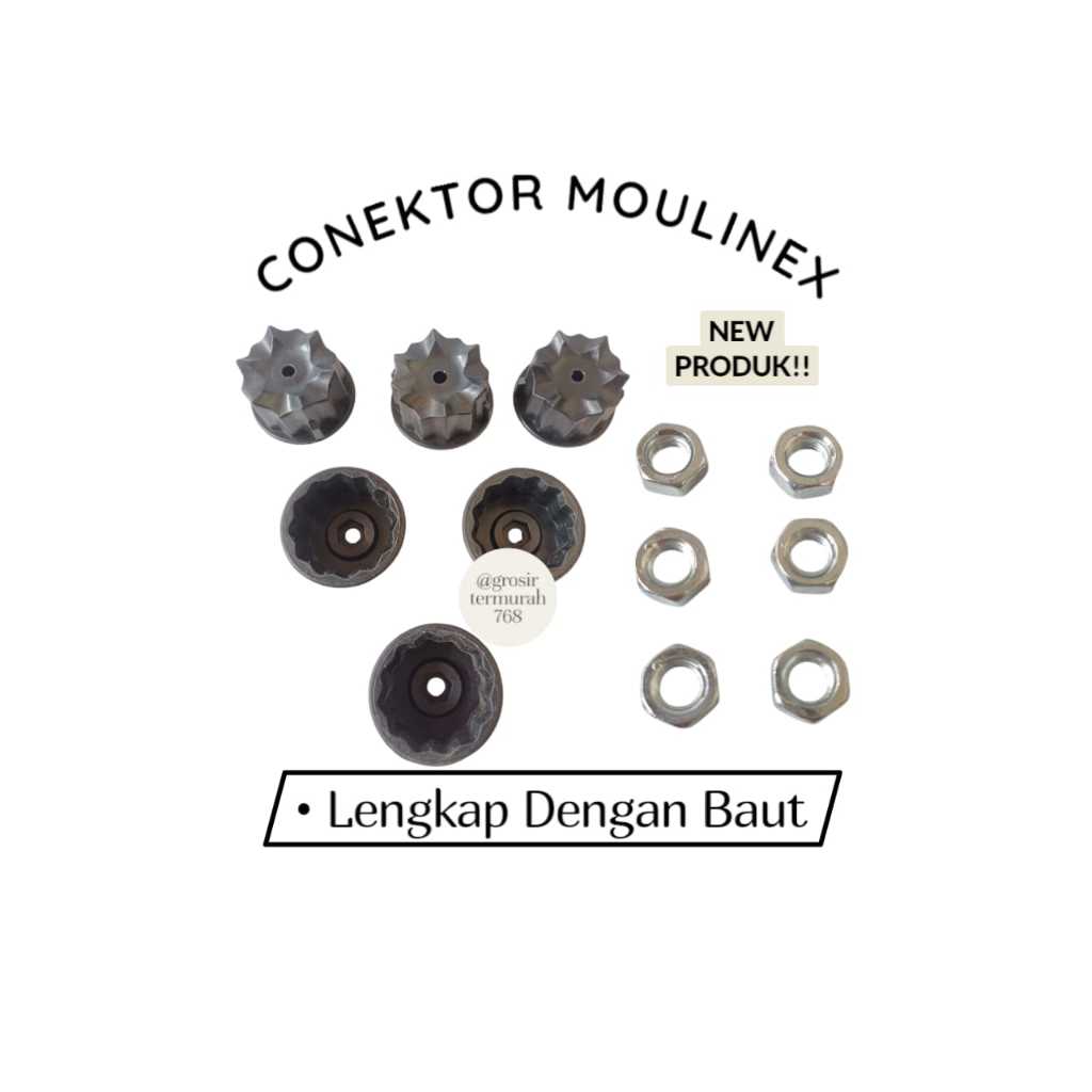 Gigi Plastik Konektor Blender / Copel Gigi Blender / Copel Blender Moulinex