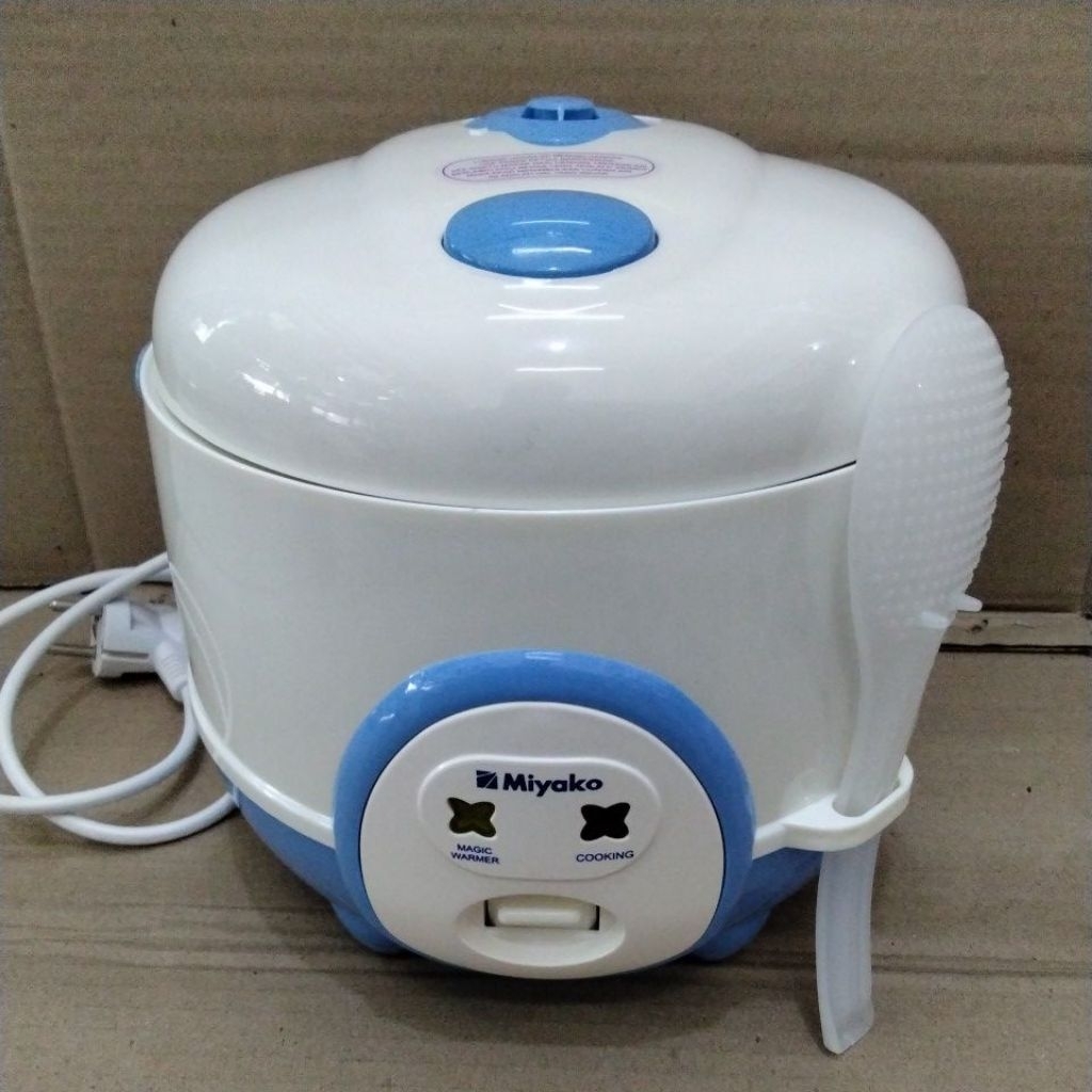 Magic Com Mini Miyako MCM606A Rice Cooker 0.6 Liter - 3in1 Magic Warmer Plus magic com