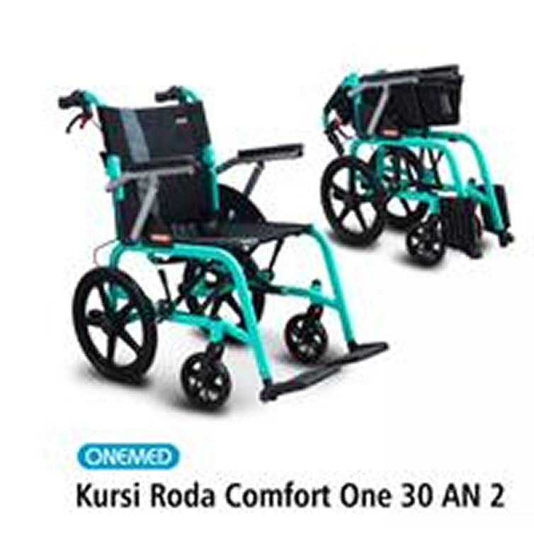 Onemed Kursi Roda Comfort One 30 AN 2 Trip S / Kursi Roda Travell Trip