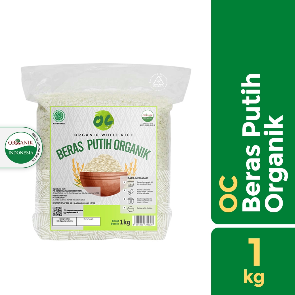 

Organic Center - Beras Putih Organik 1kg