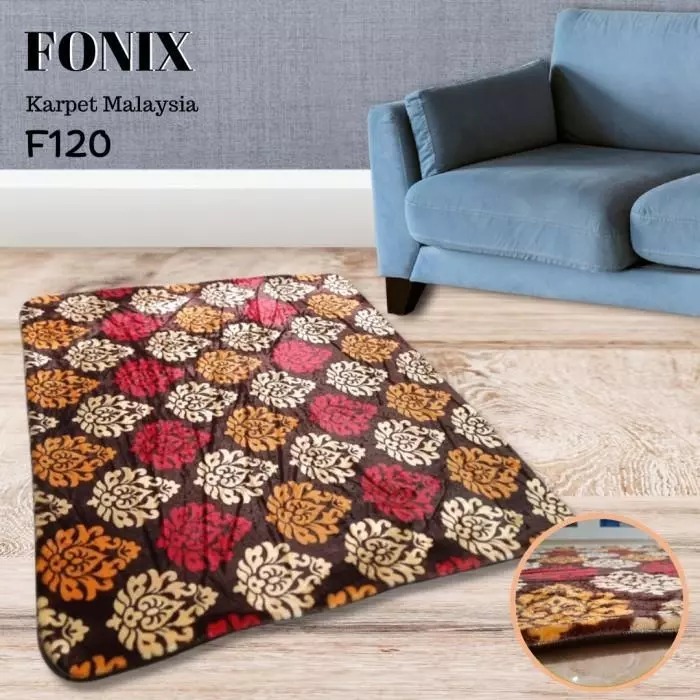 KARPET BUSA MALAYSIA FONIX Karpet 180x140 - Motif F120