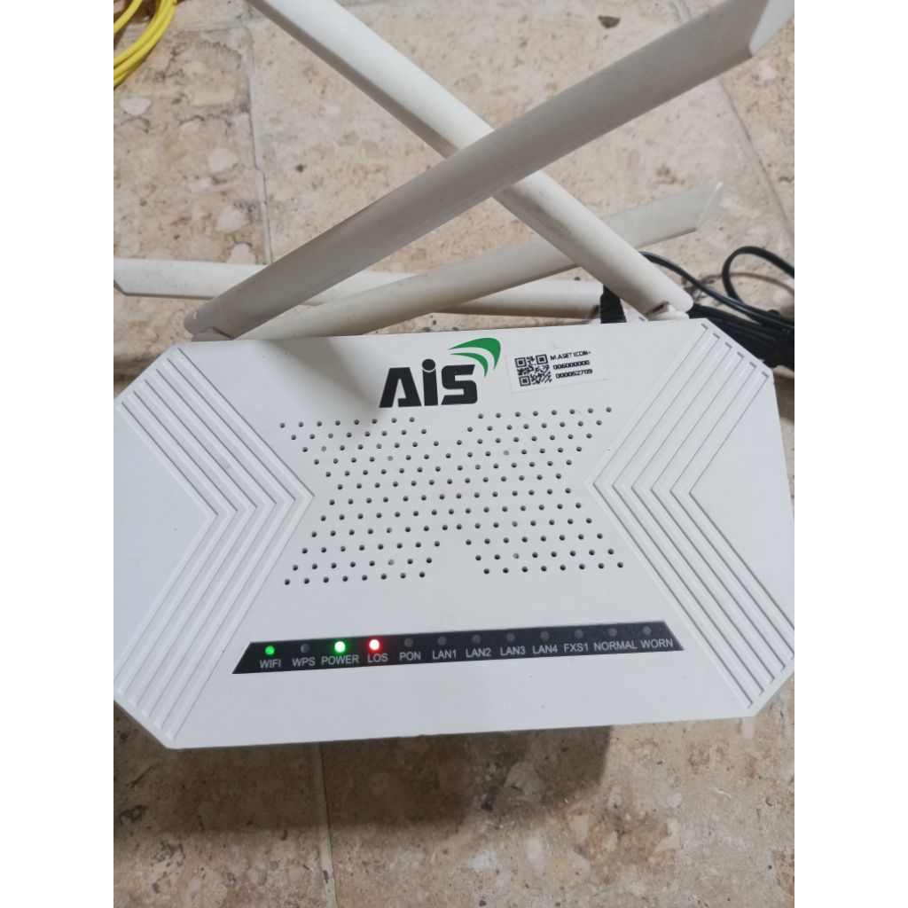 router modem XPON ONU Ais port biru