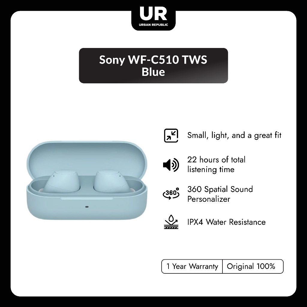 Sony WF-C510 TWS - Blue