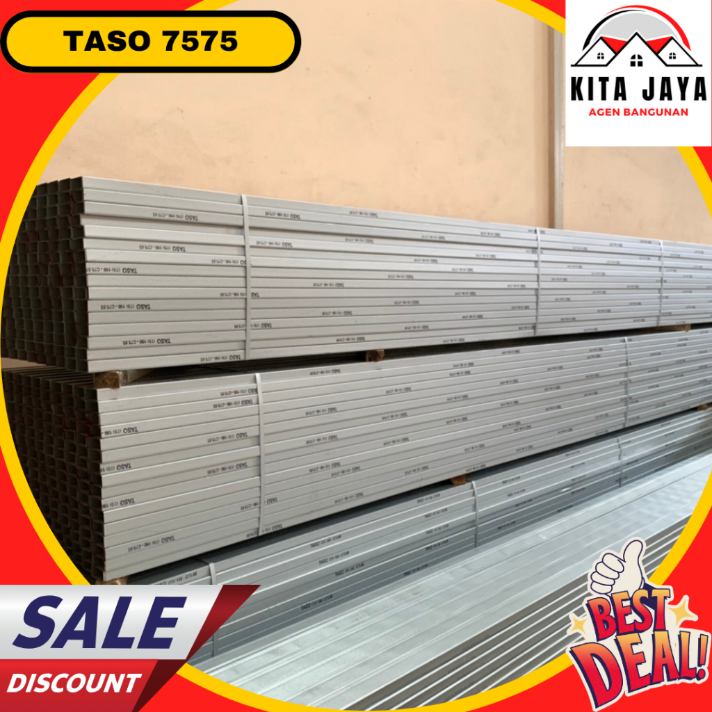 Rangka Baja / Baja Ringan / Canal C Taso 7575