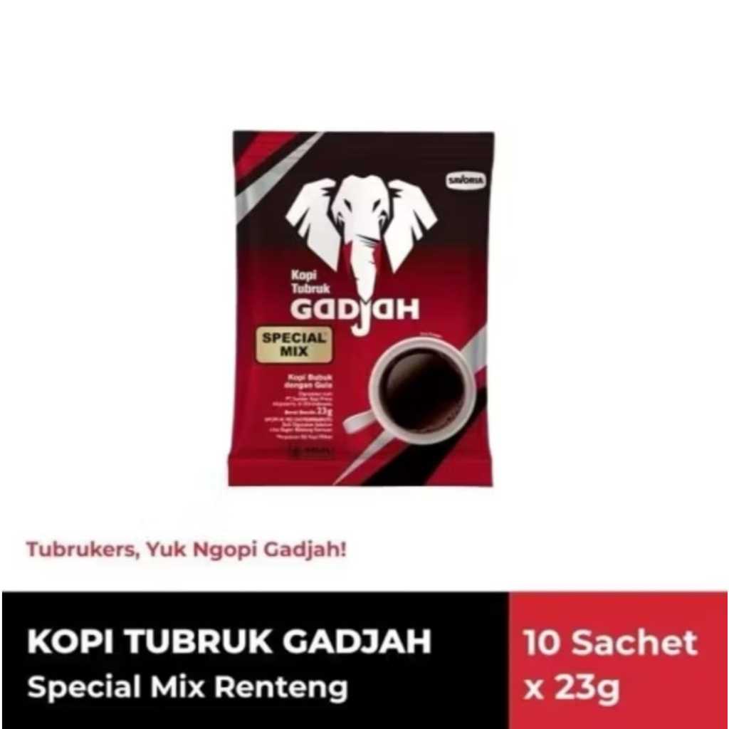 

Gadjah special mix 10 sachet