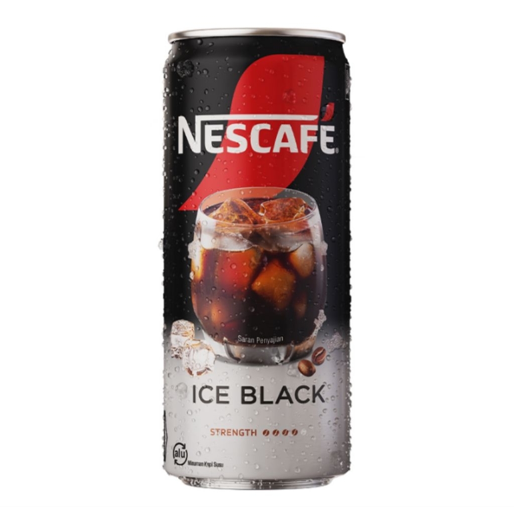

Nescafe Coffee Ice Black Kopi Kaleng 220ml