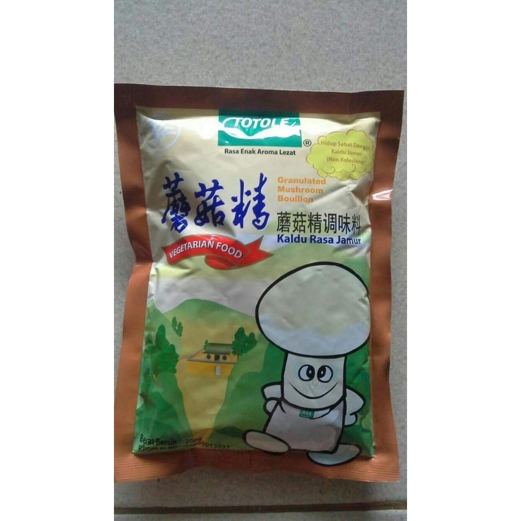 

Kaldu rasa Jamur Totole 400 gram