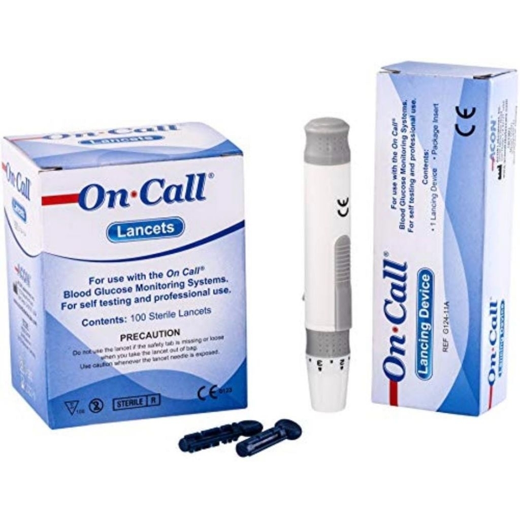 Blood Lancets Jarum 26g Lancet Pen Autoklik Lancing Device Easy Touch Jarum Lancet Pen On Call