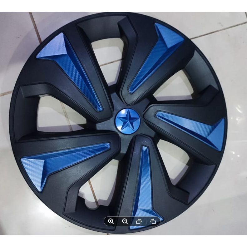 Cover Dop Velg Ring 13 14 Mobil Universal 4 pcs Tipe B