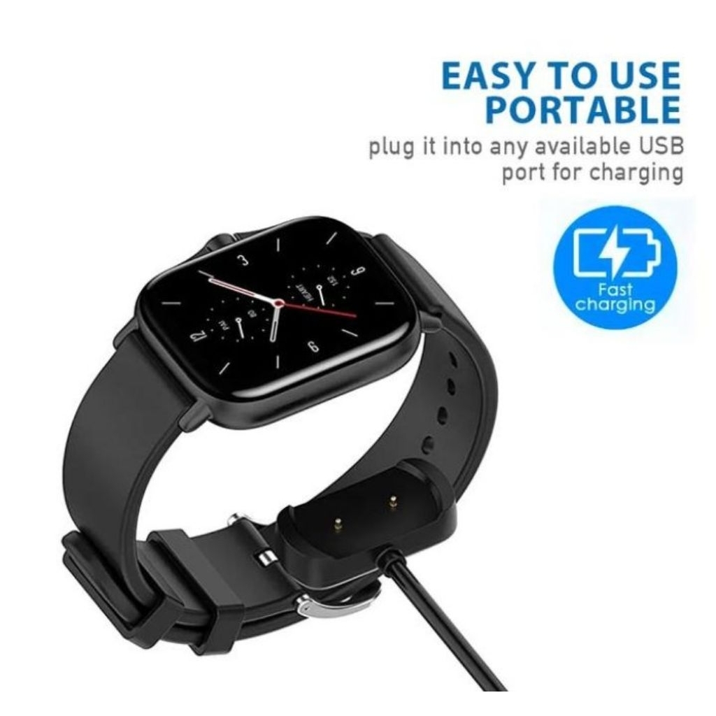 Kabel Charger Amazfit Bip U/U Pro / Bip 3/3 Pro / T-Rex Pro / POP Pro