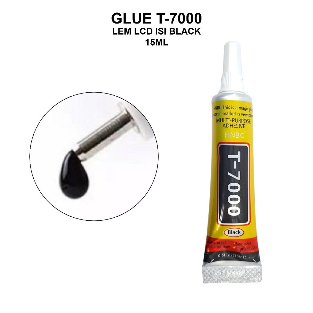 

LEM LCD TOUCHSCREEN T-7000 15ML CASING LEM LCD HEADPHONE CAIRAN HITAM