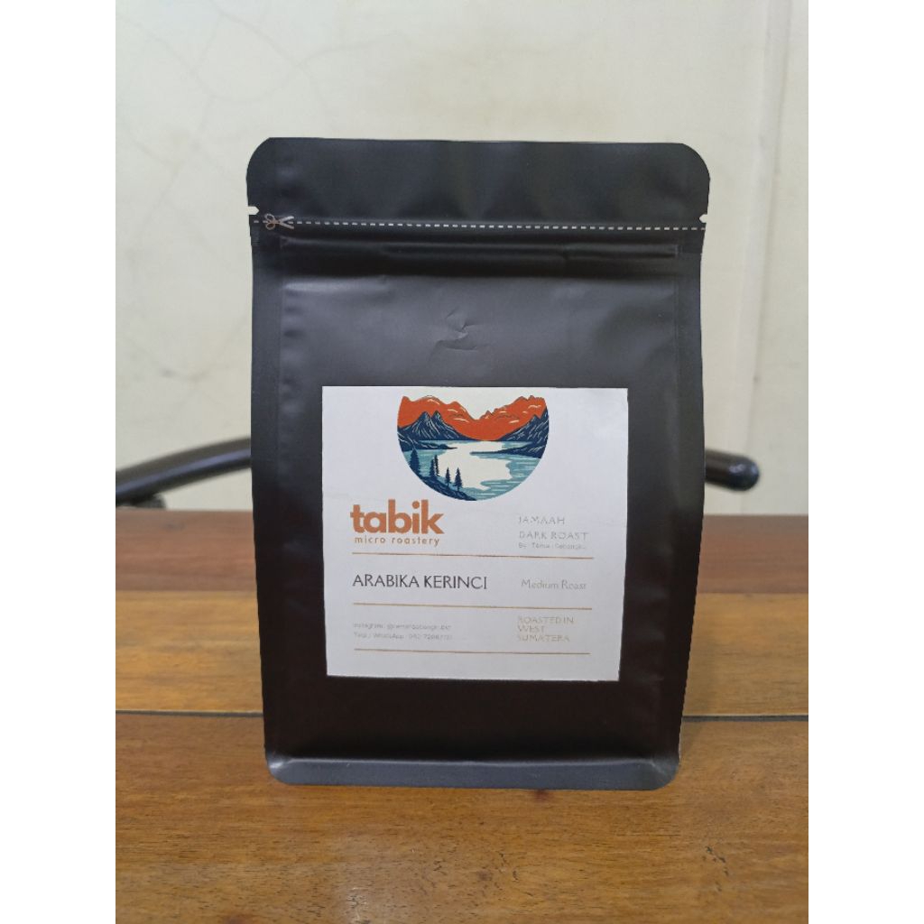 

Kopi arabika kerinci 250 gram. Natural. Light to medium roast.
