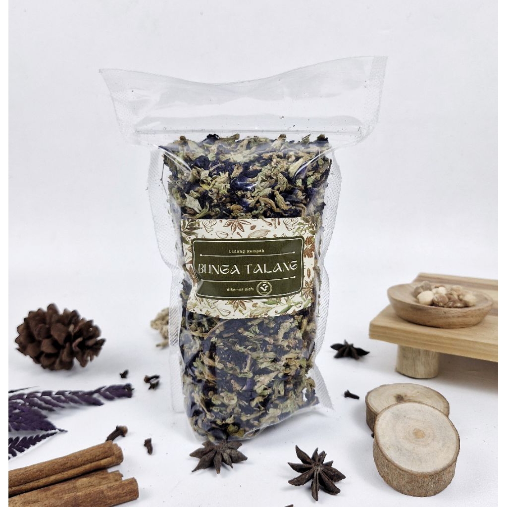 

Bunga Telang Asli Kering 100gr Cocok untuk Teh, Masker, dan Minuman Pewarna Alami Makanan & Minuman