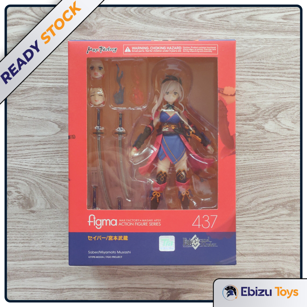 Figma 437 Saber Miyamoto Musashi FGO Fate Grand Order