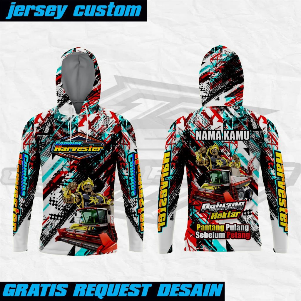 Jersey kombi custom/Jersey kombi tank sawah/Jersey petani