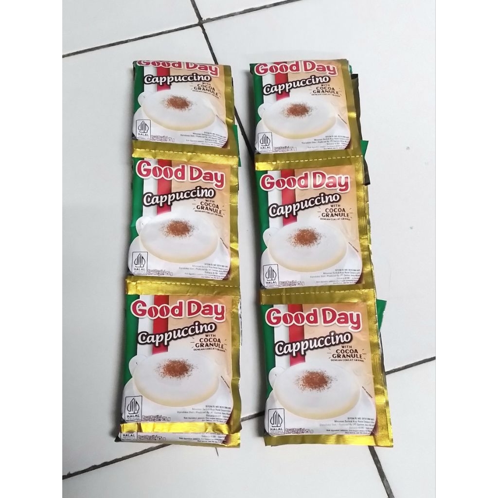 

Good Day Cappucino 25g x 20 Sachet