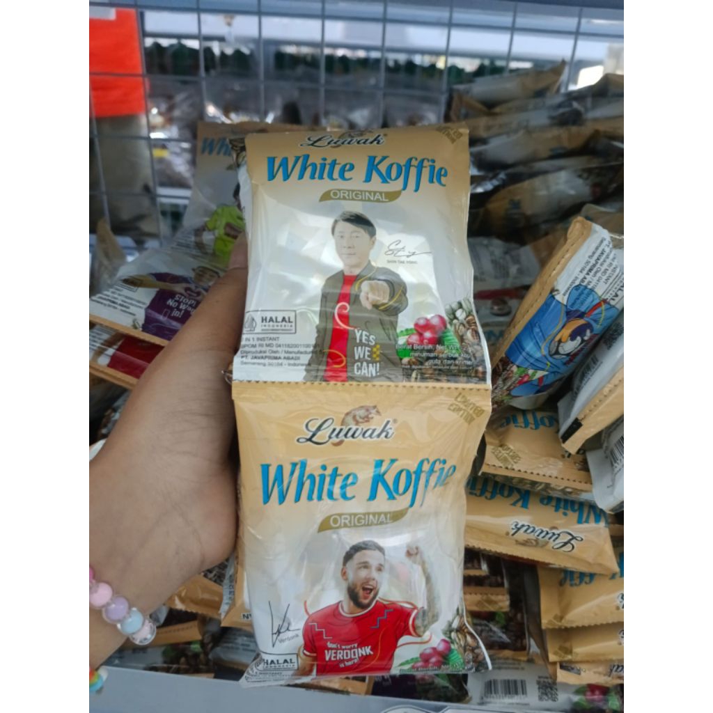 

Luwak White Koffie Renceng Isi 10pcs