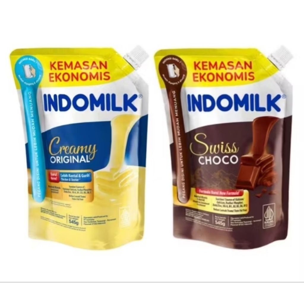 

Indomilk Pouch Original Creammy/Choco Swiss 545gr x 2 pcs