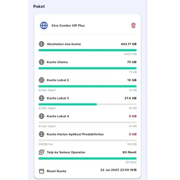 kartu xl vip diskon 90%