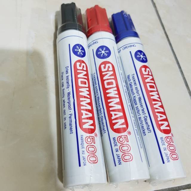 

Spidol Permanent Jumbo Snowman 500 Jumbo Marker