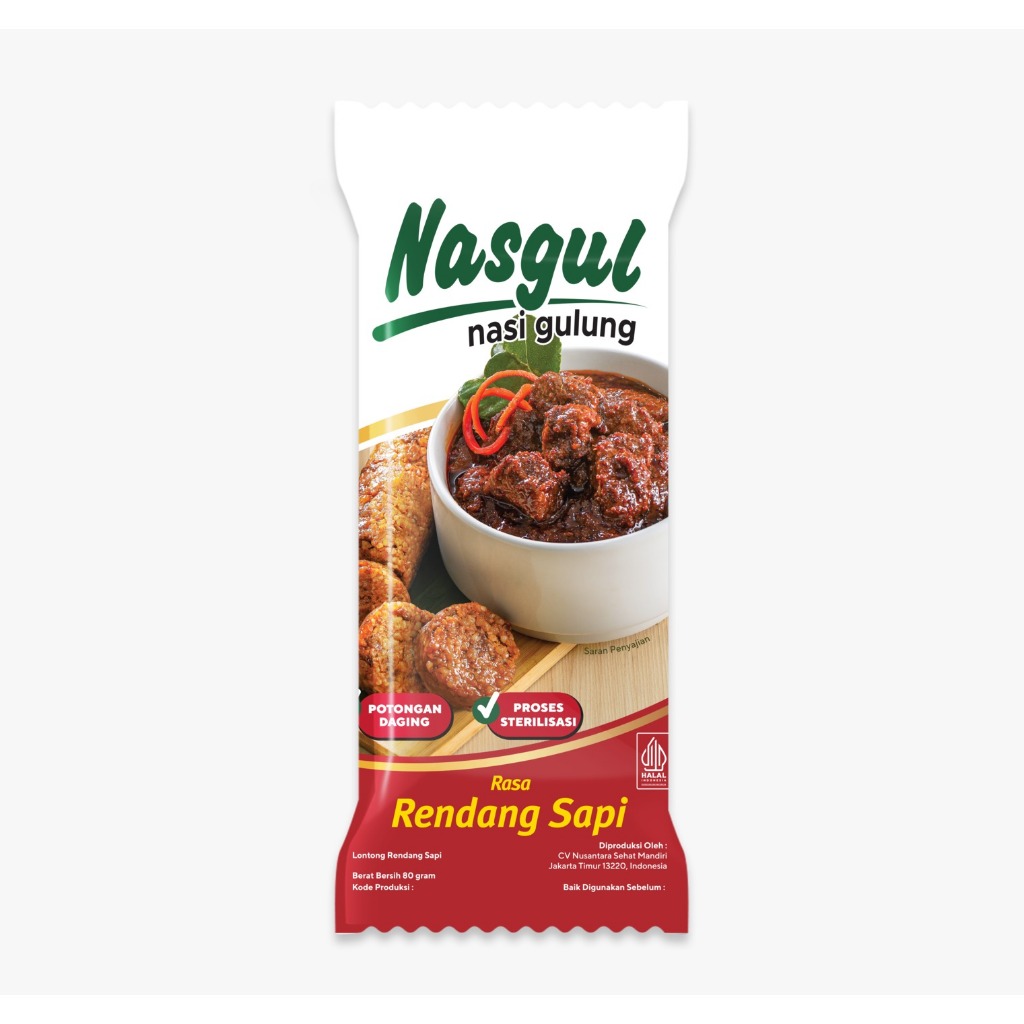 

NASGUL NASI GULUNG SIAP MAKAN ALL VARIANT 80 GR