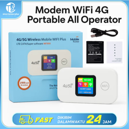 Modem Wifi 4g 5g semua kartu Wifi Portable 5G All Operator 150Mbps Support ALL TELCO