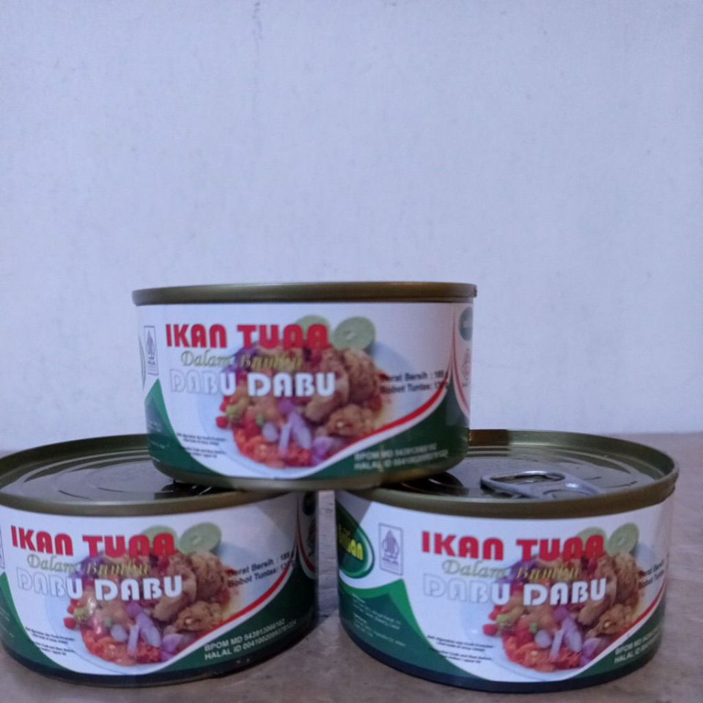 

ikan tuna DABU DABU kaleng Solid isi 185 gram / Kaleng