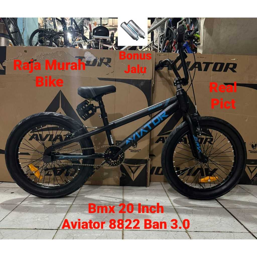 Sepeda Anak Laki Laki BMX Aviator 8822 Ban Jumbo Sepeda Anak BMX Aviator
