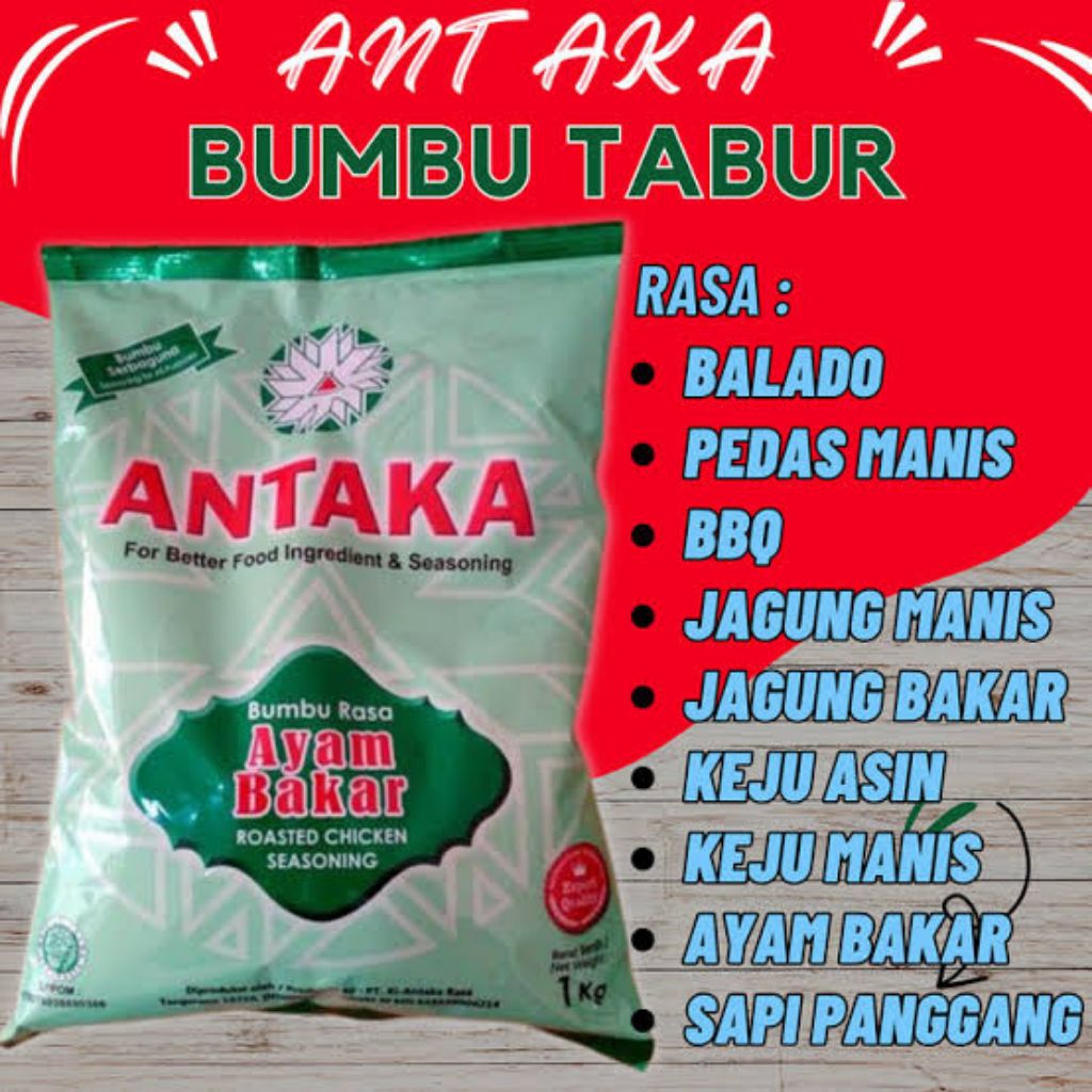 

bumbu tabur antaka balado 100 gr