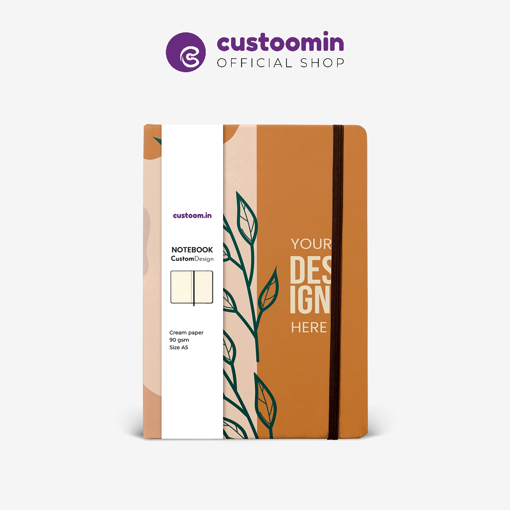 

Notebook Custom Tipe Medium Size (14x21 cm) #Custom Design | Buku Agenda | Custoom.in