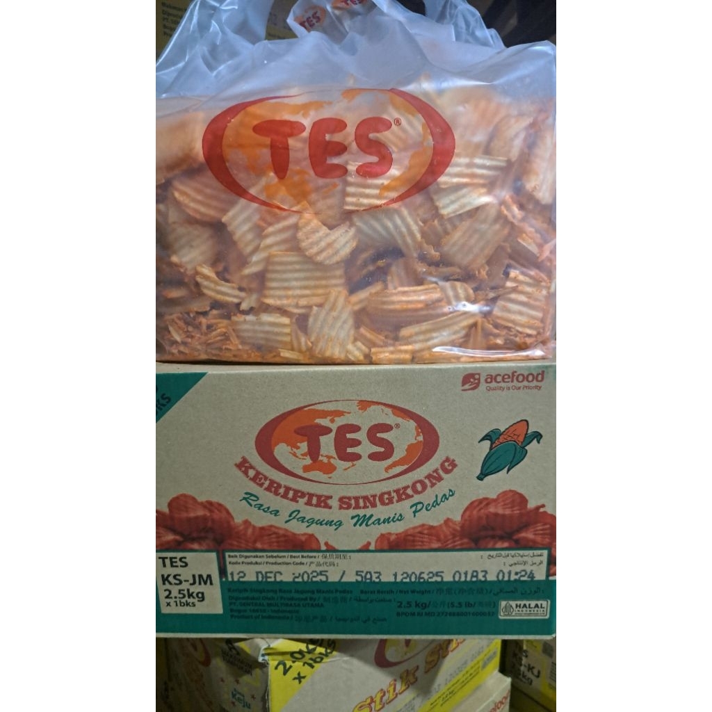 

Tes Keripik Singkong Jagung Bakar 2.5 kg