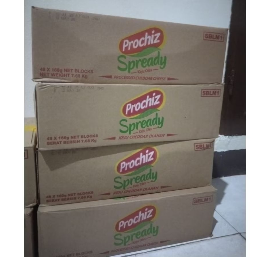 

READYY STOK, LANGSUNG KIRIM!!! KEJU PROCHIZ SPREADY 160 GR@48 PCS