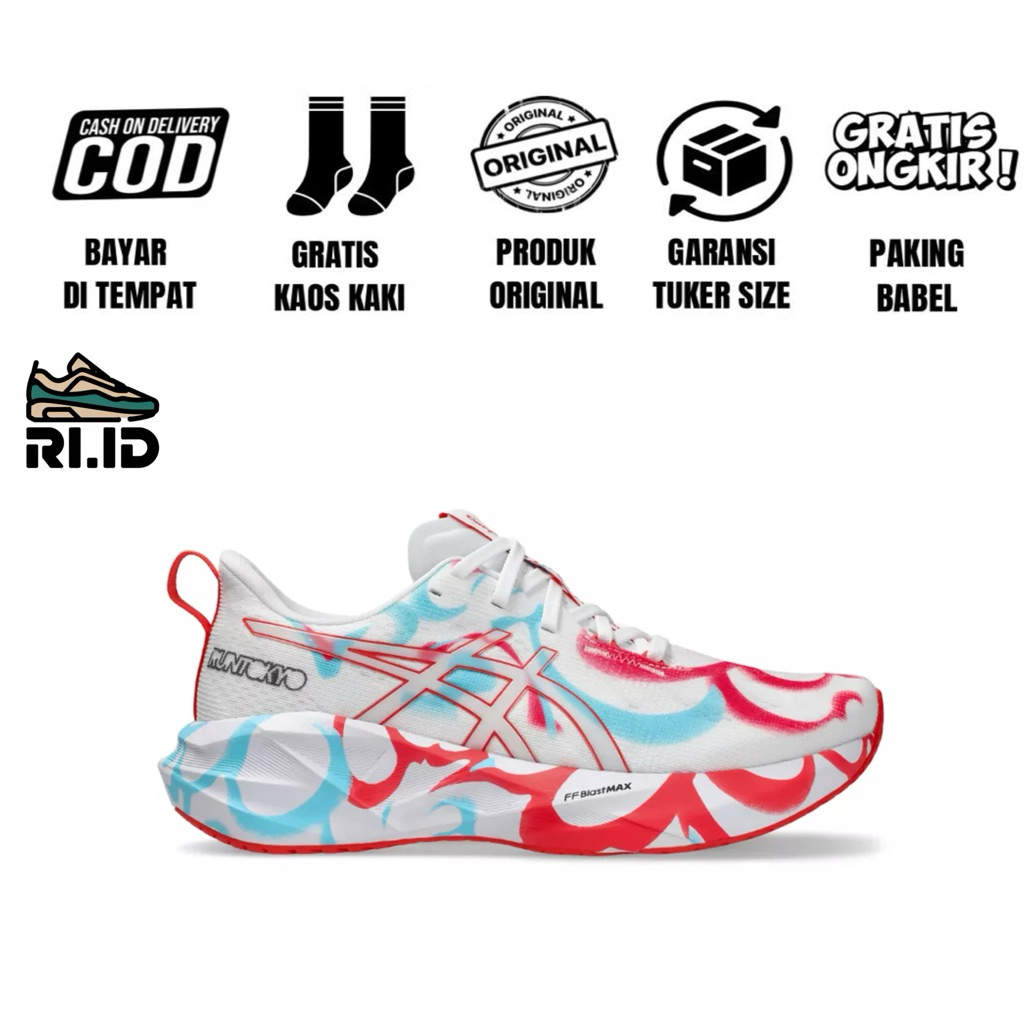 SEPATU RUNNING NOVABLAST5 TOKYO MULTICOLER