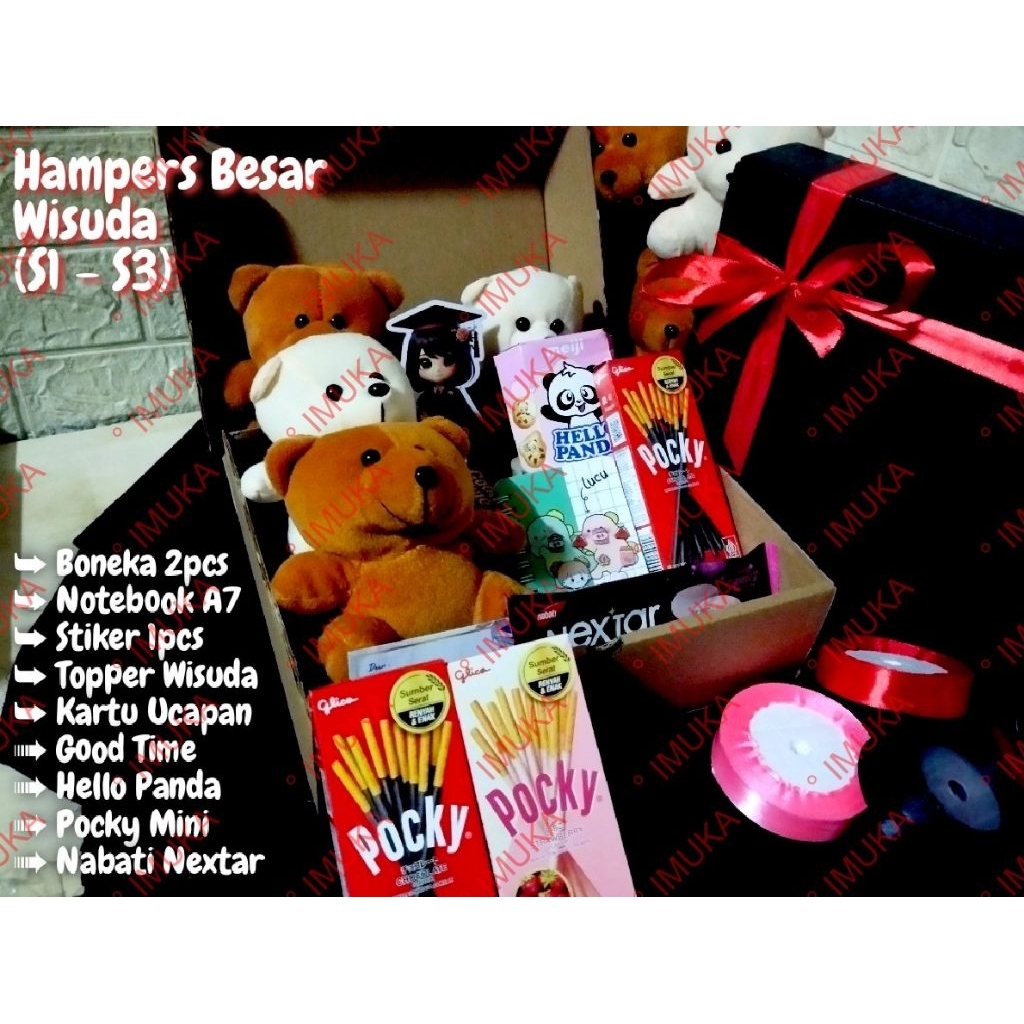 

Hampers Besar 1 Wisuda (S1 - S3)