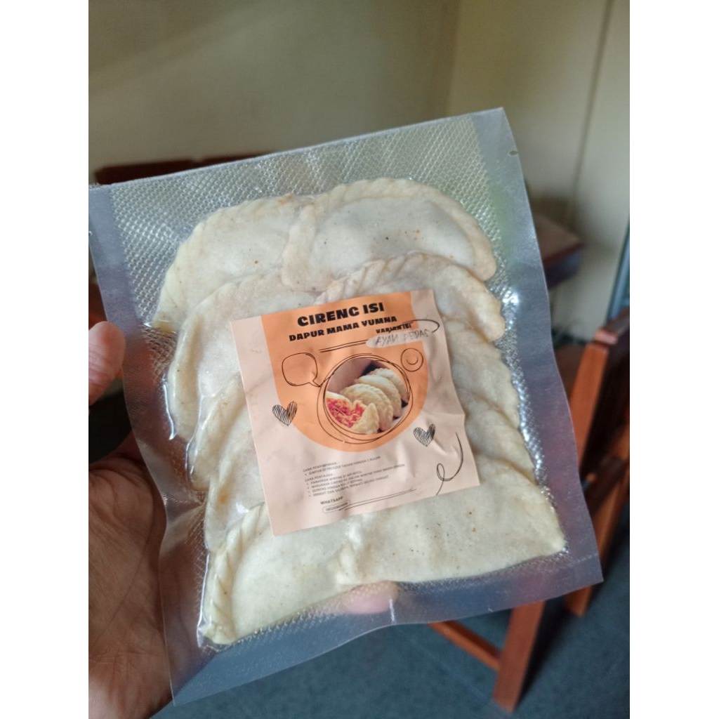 

(Isi 10 Pcs) Cireng isi/Cireng isi ayam/Cireng isi keju lumer Free Chilli Oil