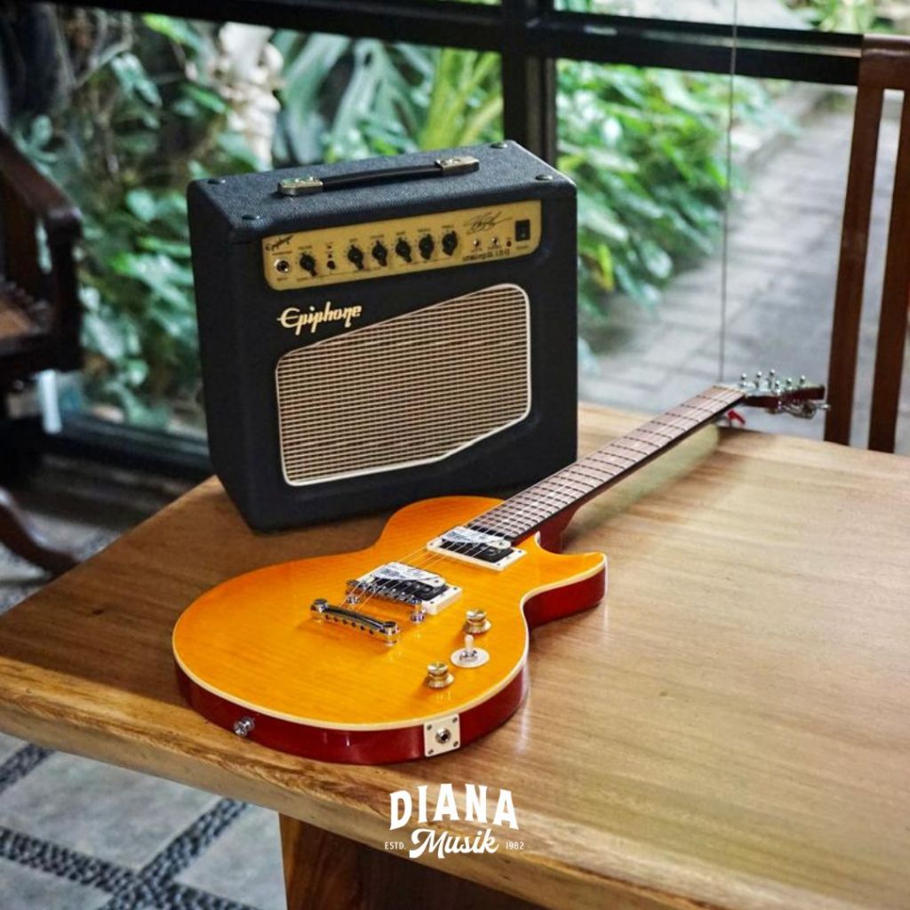 Gitar Elektrik Epiphone Slash AFD Les Paul Special II, Performance Pack