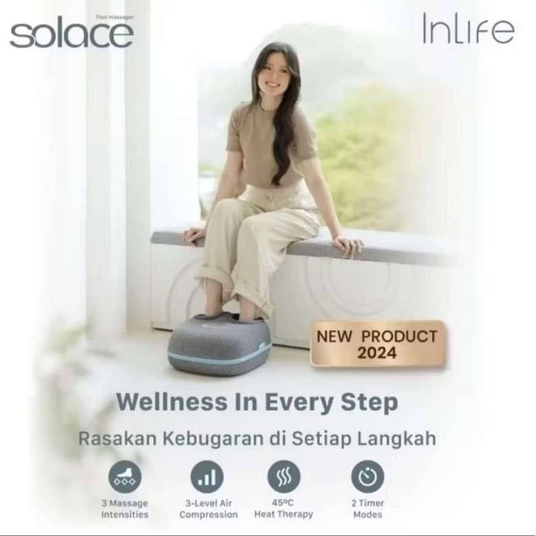 Advance - Inlife SOLACE by Advance - Foot Massager - Therapy Refleksi Kaki