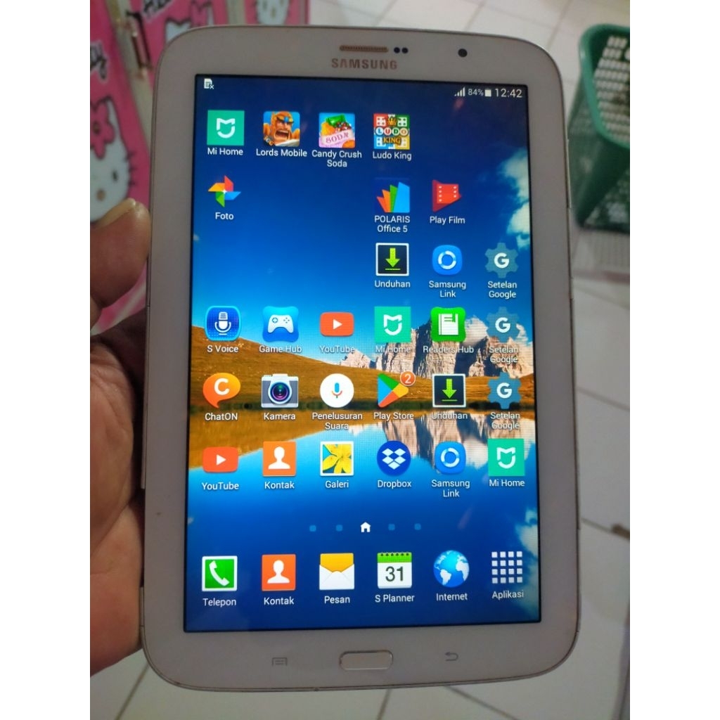 lcd+tc cabutan tablet Samsung Galaxy note 8.0 GT.N5100 16.GB