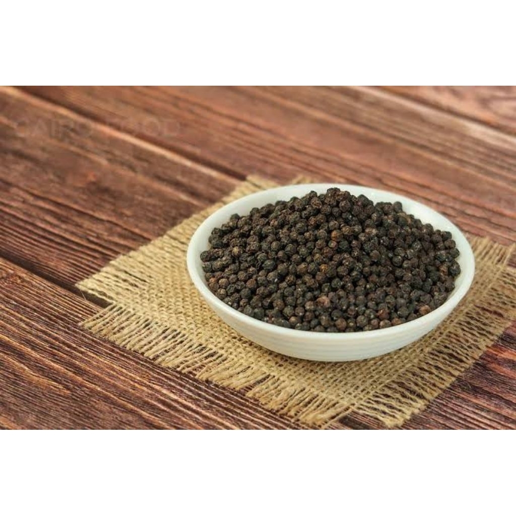 

Black Pepper Whole 1Kg / Lada Hitam Utuh / Merica Bulat