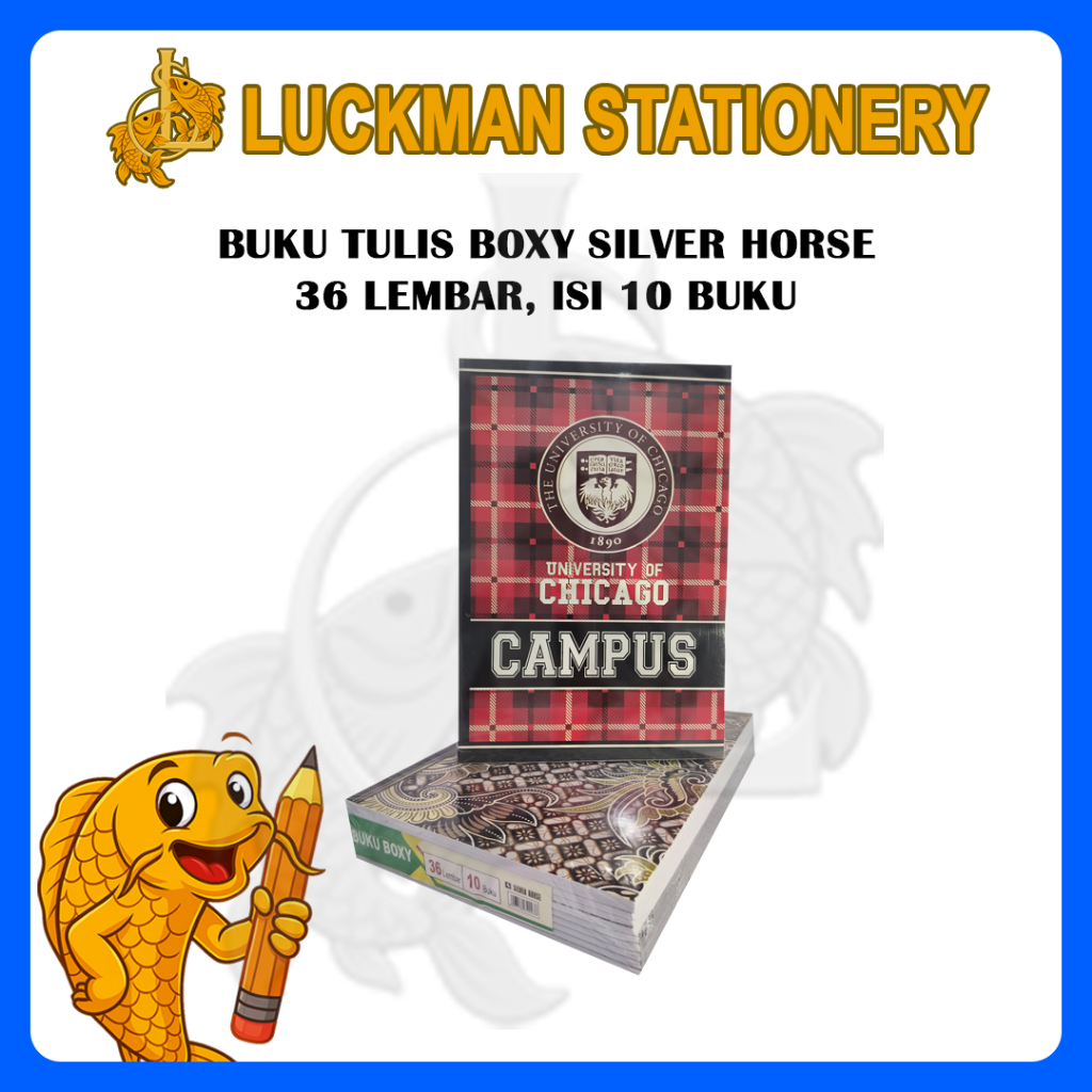 

BUKU TULIS SILVERHORSE BOXY 36 DAN 50 LEMBAR (1 PACK ISI 10 BUKU)