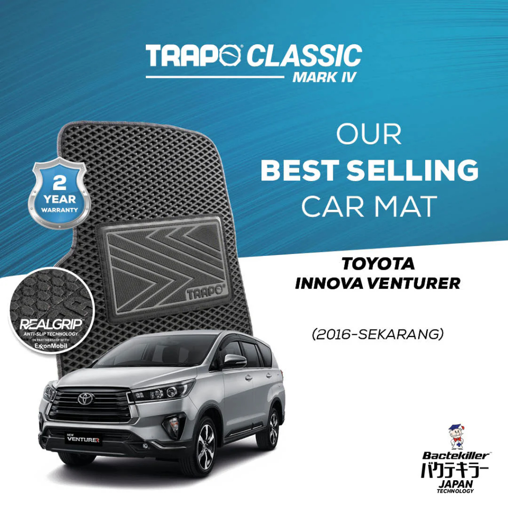 Karpet Mobil Premium Trapo Toyota Innova Venturer (2016-Sekarang) Karpet Innova Reborn