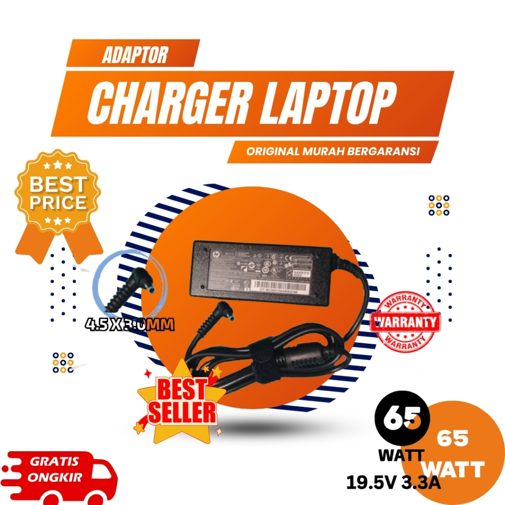 Adaptor Charger  Laptop HP 14S-DQ2518TU