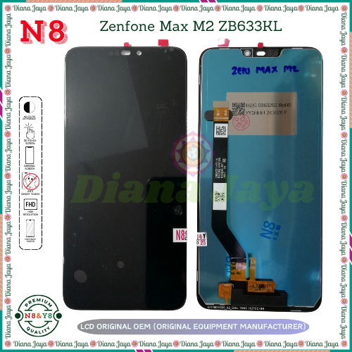 Lcd Touchscreen Asus Zenfone Max M2 / Zenfone ZB633KL / X01AD