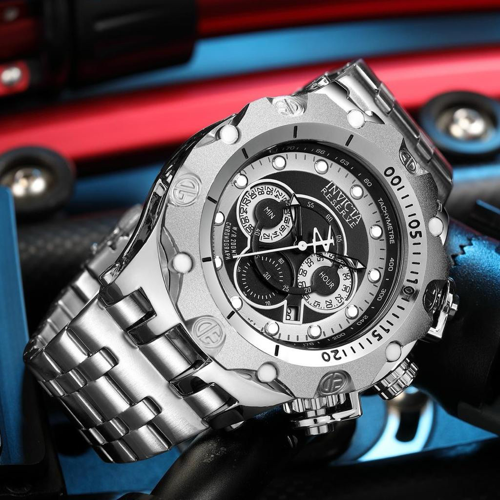 fast delivery jam tangan pria invicta venom chrono aktif stainless steel include box