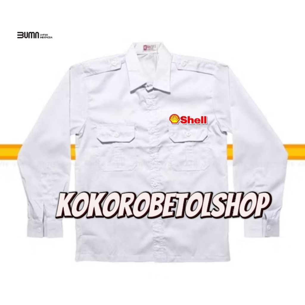 KEMEJA Shell pdh kemeja panjang kantong dua bordir costum